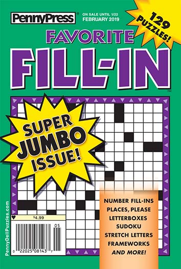 Penny's Favorite Fill-In Magazine Subscription
